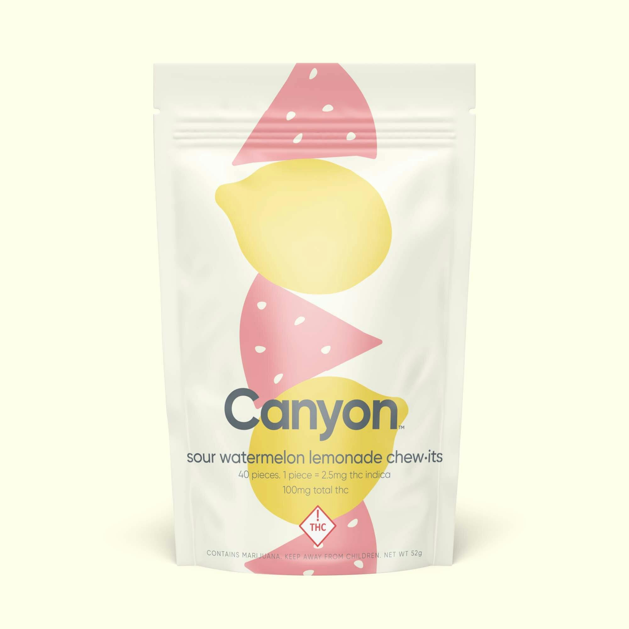Sour Watermelon Lemonade Chew-its (Indica)